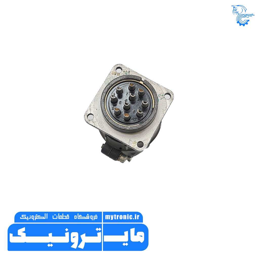 کانکتور روس نری فلنچ 10 پین قطر 32
