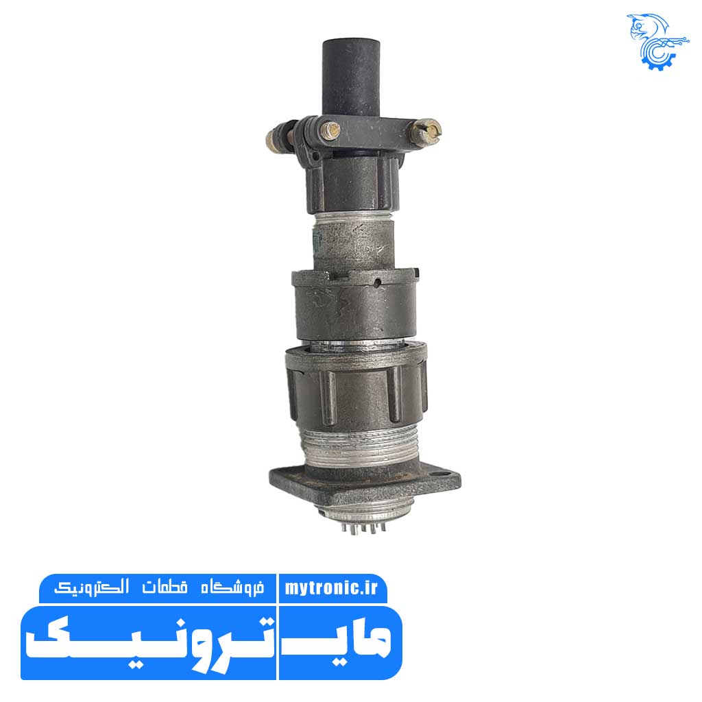 کانکتور روسی نری فلنچ 7 پین قطر 18 4 کانکتور روسی نر فلنچ 7 پین قطر 18