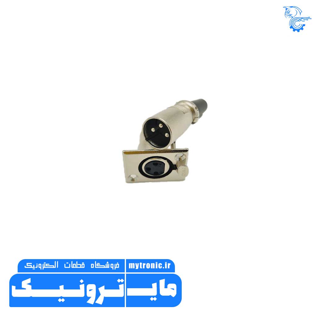 کانکتور کنون رو پنلی ماده 3 پین 4 سوکت کنون رو پنلی 3 پین