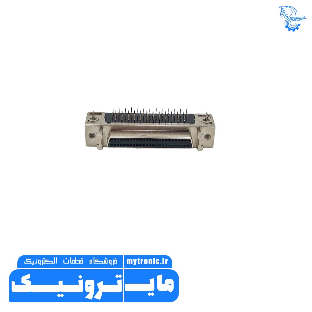 کانکتور اسکازی 50 سوزنی رایت فلزی 2 کانکتور اسکازی 50 رایت مادگی سوزنی