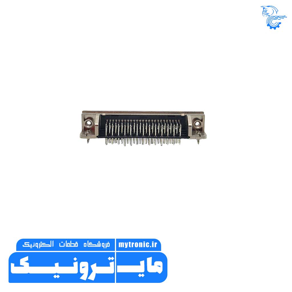 کانکتور اسکازی 50 سوزنی رایت فلزی 3 SCSA 50 Wright Female Needle Connector