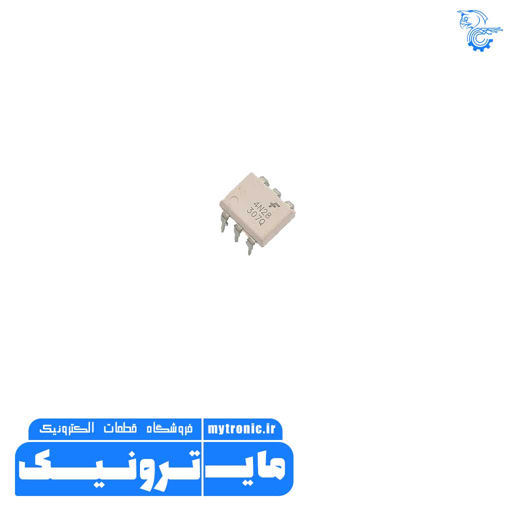 اپتوکوپلر 4N28 DIP 3 4N28 DIP optocoupler